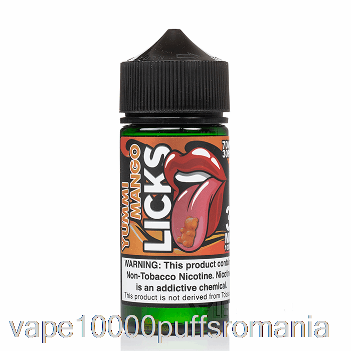 Vape Romania Yummi Mango - Licks Roll Upz - 100ml 6mg